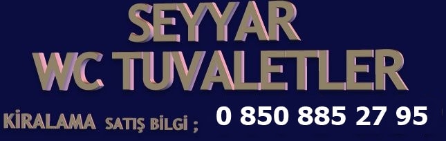 seyyar tuvaletler